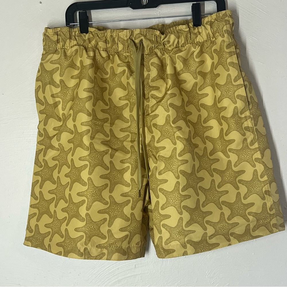 It’s 5’oclock Somewhere star fish swim trunks men’s  XL